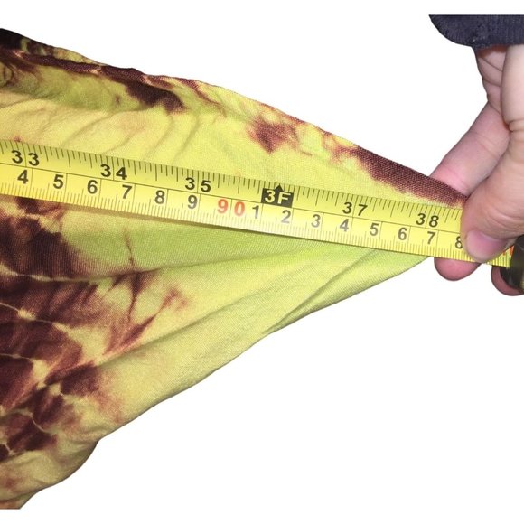 Neelam Green, Brown Yellow Gypsy Skirt - One Size Fit All  91494 - Picture 10 of 10